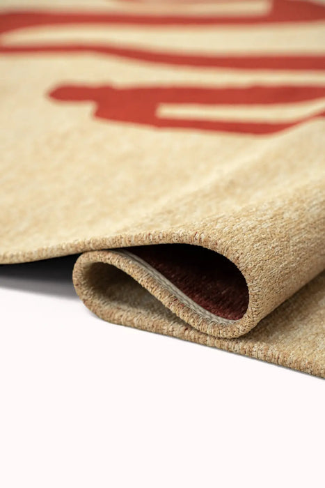Craft Ribbon Imperial Red 9847Washable Rug