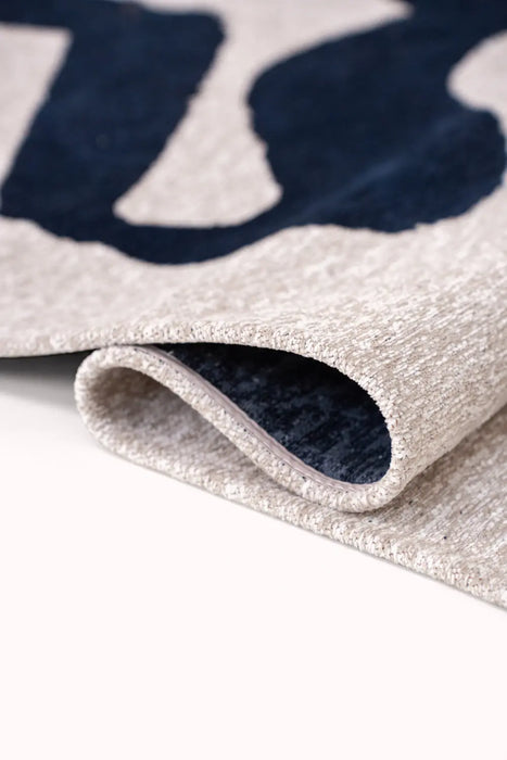 Craft Ribbon Sea Ink 9849 Grey Rug — RugsDirect Online