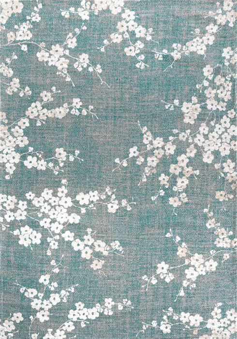 Sakura Sakura Lake Blue 9850Washable Rug