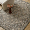 Arda Vintage Green Blue Brown Traditional Boho Fringe Living Dining Bedroom ACZ2314 Rug