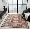 Prestige alia 893gl anthracite rose Black, Pink Living Room  Rug.