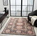 Prestige alia 893gl anthracite rose Black, Pink Living Room  Rug.