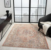 Prestige alia 524ar grey rose Multicoloured Living Room  Rug.