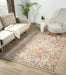 Prestige alia 697gc beige rose Beige, Pink Living Room  Rug.