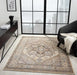 Prestige alia 842g5 anthracite grey Grey Living Room  Rug.