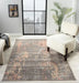 Prestige alia 860gl anthracite rose Black, Pink Living Room  Rug.