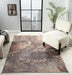 Prestige alia 887aj cream rose Multicoloured, Pink Living Room  Rug.