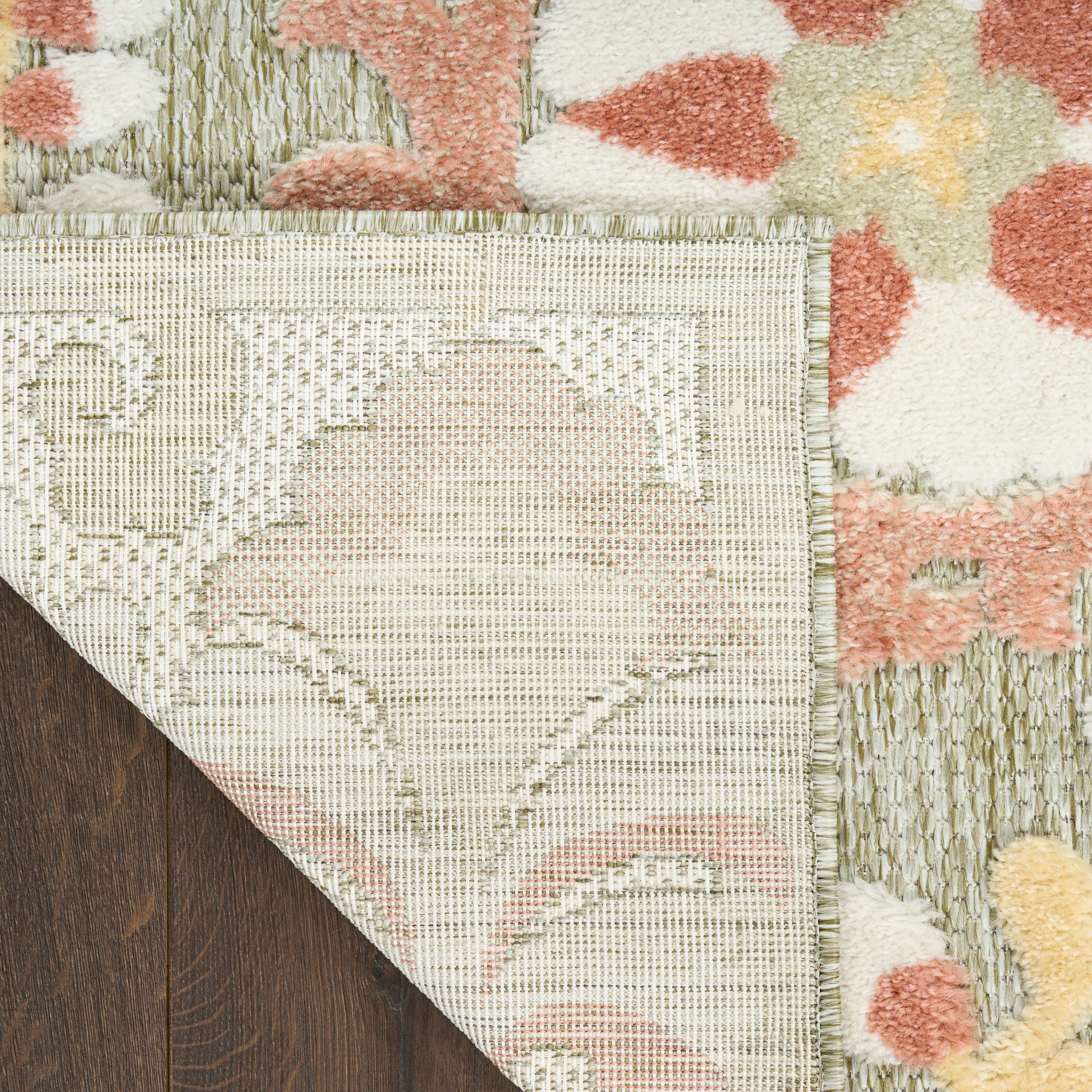 ALOHA ALH17 SAGE ROSE Green Rug — RugsDirect Online