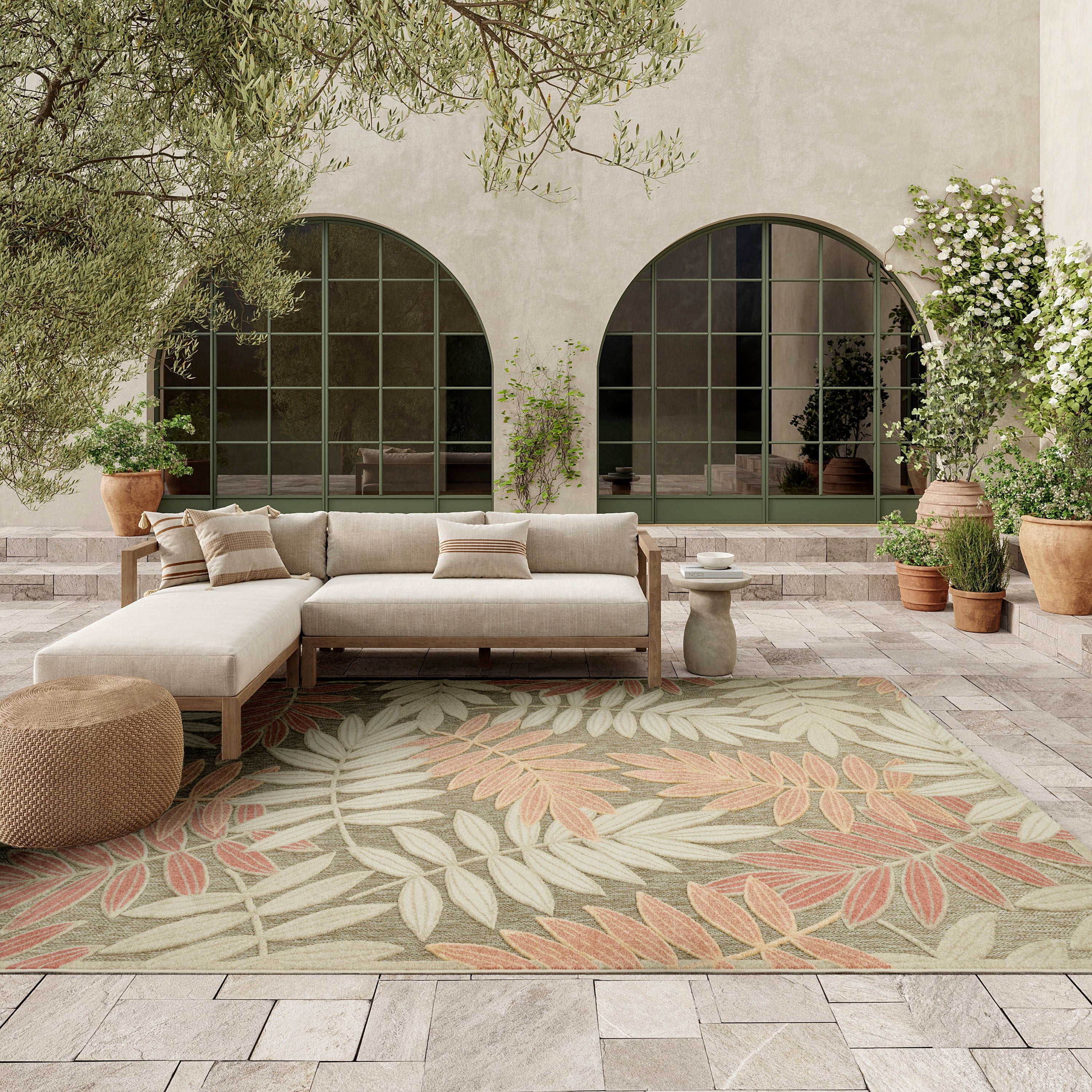 ALOHA ALH18 SAGE ROSE Indoor / Outdoor