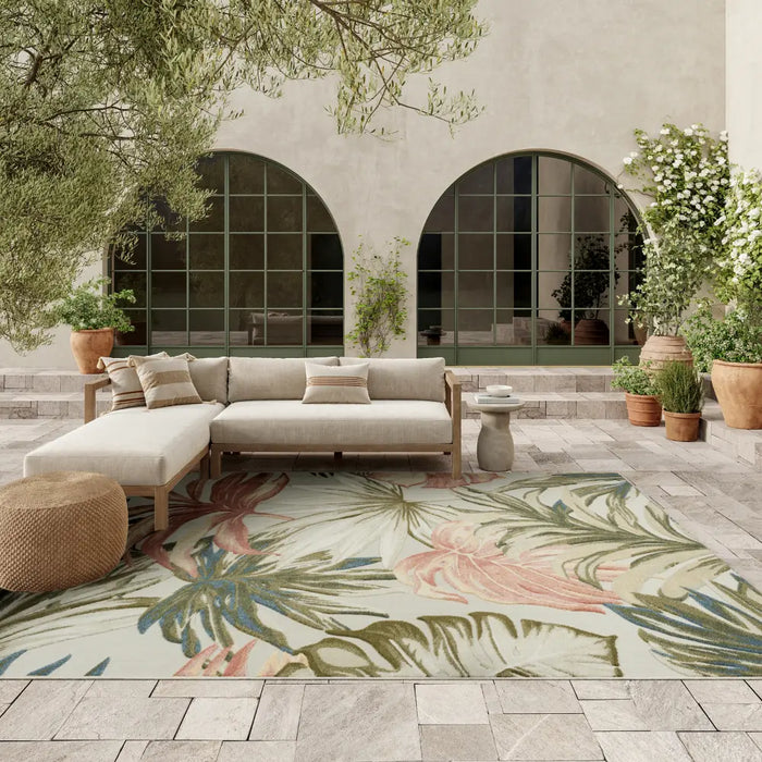 ALOHA ALH43 IVORY GREEN Indoor / Outdoor