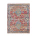 Nourison ankara global anr01 multi Multicoloured, Red Living Room Moroccan Rug.
