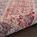 Nourison ankara global anr02 red Red Living Room Moroccan Rug.
