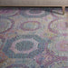 Nourison ankara global anr05 multi Multicoloured Living Room Moroccan Rug.