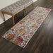 Nourison ankara global anr06 ivory orange Ivory, Orange Living Room Moroccan Rug.