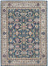 Nourison ankara global anr13 navy multi Blue, Multicoloured, Navy Living Room Moroccan Rug.