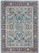 Nourison ankara global anr14 teal multi Blue, Multicoloured, Teal Living Room Moroccan Rug.