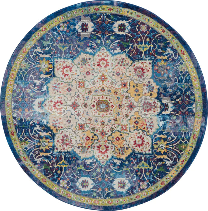 ANKARA GLOBAL ANR3 Blue Rug