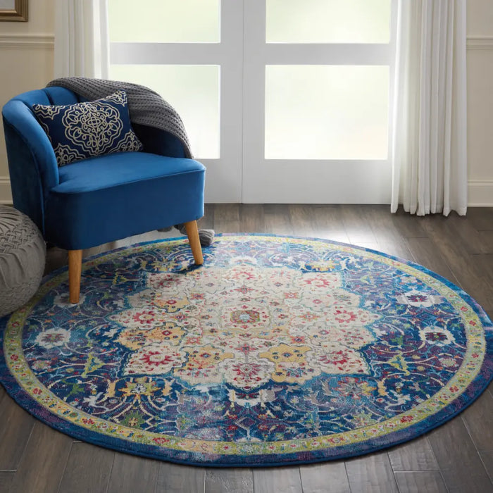 ANKARA GLOBAL ANR3 Blue Rug