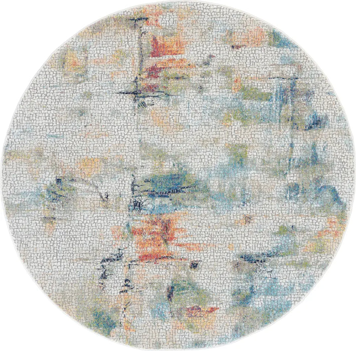 ANKARA GLOBAL ANR09 Ivory Mutli Rug