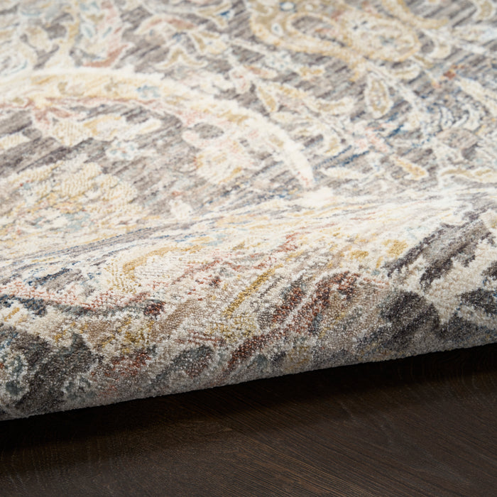 ANTIQUE FUSION ANF03 Charcoal Multicolour