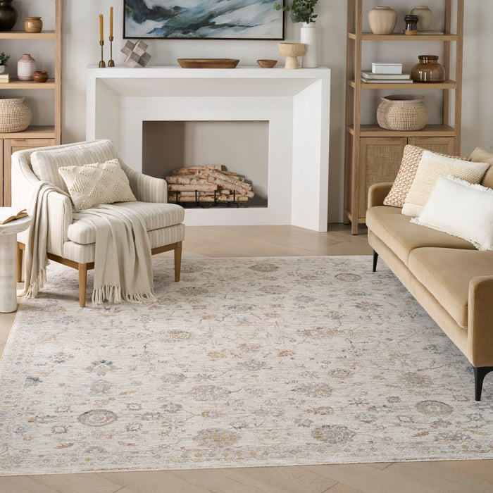 ANTIQUE FUSION ANF04 Ivory Multicolour