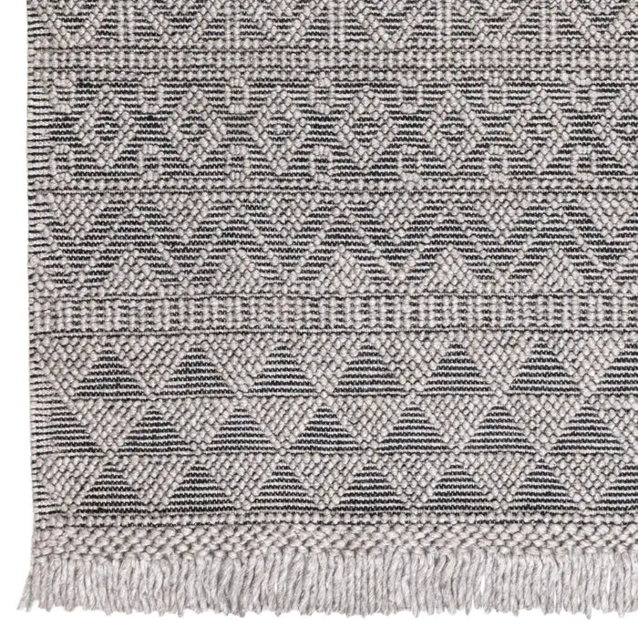 Concept Looms anya anya01 grey black Grey, Black Living Room  Rug.