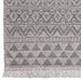 Concept Looms anya anya01 grey black Grey, Black Living Room  Rug.