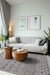 Concept Looms anya anya01 grey black Grey, Black Living Room  Rug.