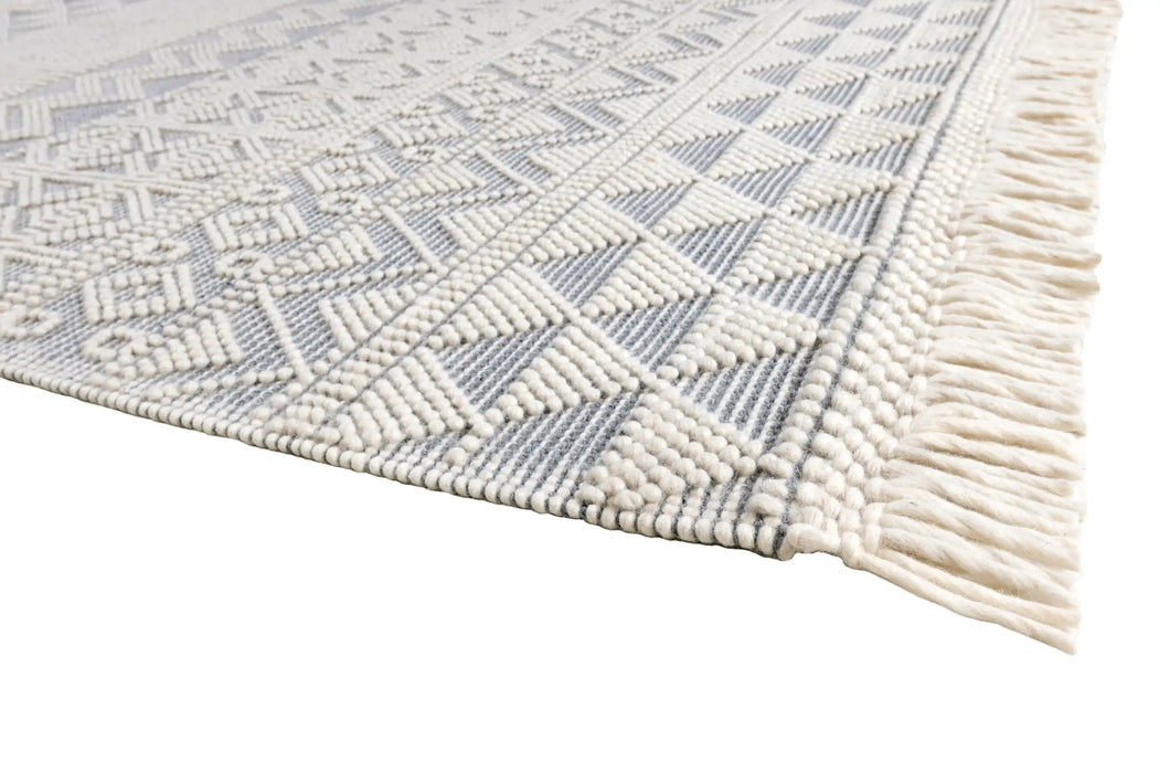 Concept Looms anya anya01 ivory slate Grey, Ivory Living Room  Rug.