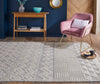 Anya ANYA01 Ivory Slate Rug
