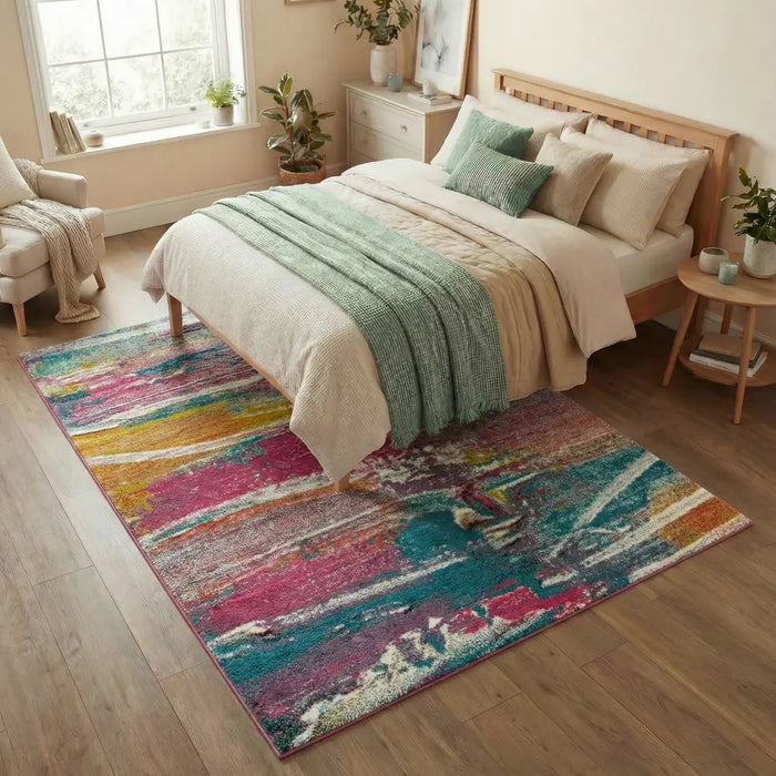 ART COLLECTION ART107 Light Multicolour Rug