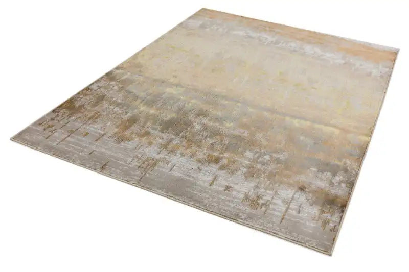 Asiatic aurora au01 dune Grey, Yellow Living Room  Rug.