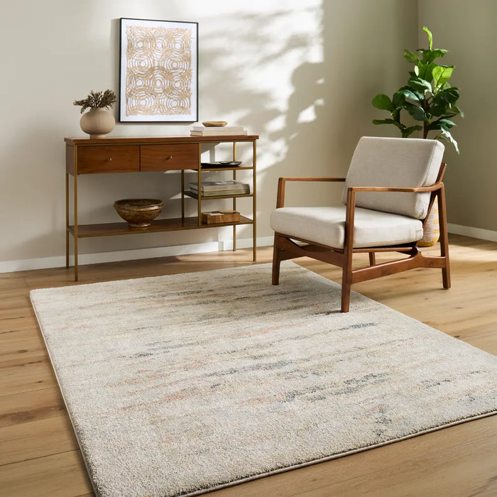 Avellino Abstract Beige Grey Blue Modern Marble High Pile Living Dining Bedroom AVL2350 Rug