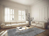Agnella agnus claudine platinum Grey Living Room Moroccan Rug.