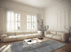 Agnella agnus claudine platinum Grey Living Room Moroccan Rug.