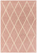 Asiatic albany asiatic diamond pink Pink Living Room Geometric Rug.