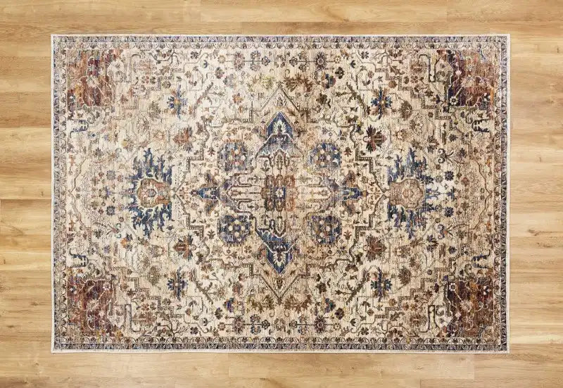 Mastercraft alhambra 6504 c ivory beige Beige Living Room  Rug.