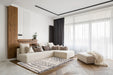 Asiatic alto al04 cream and grey Grey, Cream Living Room Shaggy Rug.