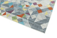 Asiatic amelie am12 rhombus grey Grey, Multicoloured Living Room  Rug.