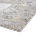 Think Rugs apollo 2677 grey gold Grey Living Room  Rug.
