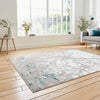 Think Rugs apollo 2677 grey green Green, Grey Living Room  Rug.