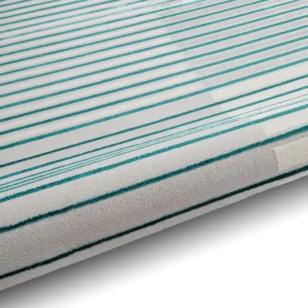 Think Rugs apollo 2681 grey green Green, Grey Living Room  Rug.