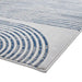 Think Rugs apollo 2683 grey navy Grey, Navy Living Room  Rug.
