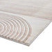 Think Rugs apollo 2683 grey rose Grey, Pink Living Room  Rug.