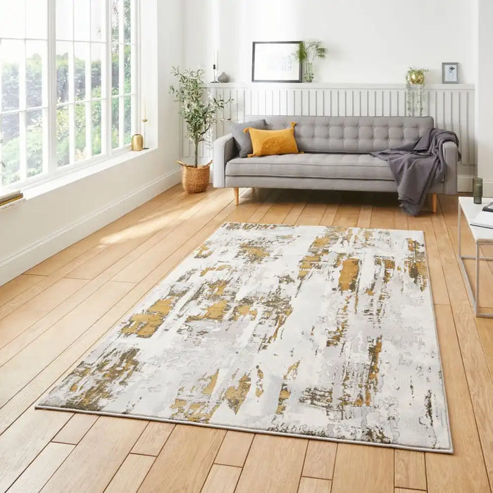 Grey Gold Metallic Rug Apollo Think GR579 Grey Gold Rugs - Buy GR579 Grey Gold Rugs Online ...