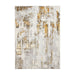 Think Rugs apollo gr579 grey gold Grey, Yellow Living Room  Rug.