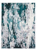 Think Rugs apollo gr580 grey green Green, Grey Living Room  Rug.