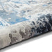 Think Rugs apollo gr580 grey navy Grey, Navy Living Room  Rug.