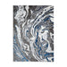 Think Rugs apollo gr584 grey navy Grey, Navy Living Room  Rug.