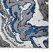 Think Rugs apollo gr584 grey navy Grey, Navy Living Room  Rug.